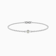 Kidult Bracciale infinity con diamante lab-grown 732317-18